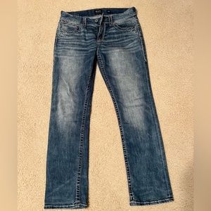 Buckle Black Straight Leg 3 Fit